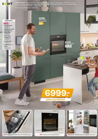 Möbel Kraft Aeg einbauküche mit elektrogeräten Angebot