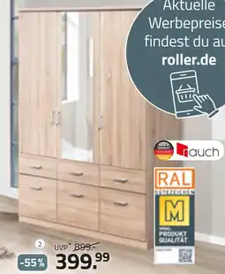 ROLLER Rauch drehtürenschrank Angebot