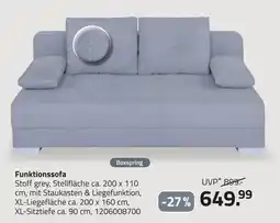 ROLLER Funktionssofa Angebot