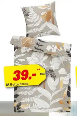 Höffner Como makosatin-bettwäsche „blätter“ Angebot