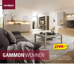 Höffner Medium gammon wohnwand Angebot