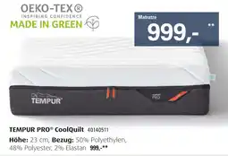 Höffner Tempur pro coolquilt matratze Angebot