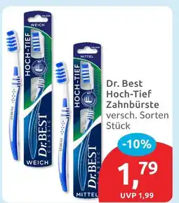 Budni Dr. best hoch-tief zahnbürste weich Angebot