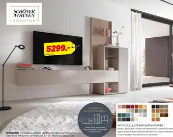 Höffner Schöner wohnen wohnwand Angebot