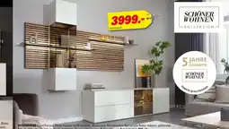 Höffner Schöner wohnen kollektion wohnwand Angebot