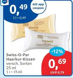Budni Swiss-o-par haarkur-kissen honig Angebot