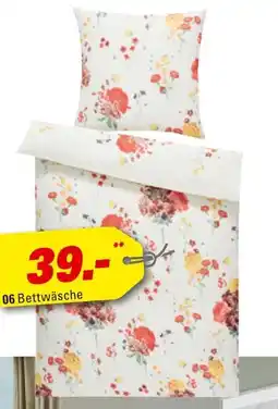 Höffner Makosatin-bettwäsche „floral“ Angebot