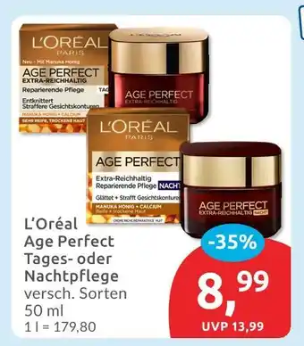 Budni L'oréal paris age perfect tagespflege Angebot