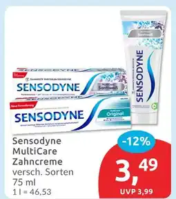 Budni Sensodyne multicare zahncreme original Angebot