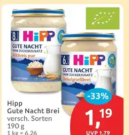 Budni Hipp gute nacht brei milchreis pur Angebot