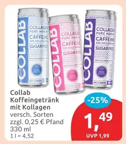 Budni Collab collab koffeingetränk mit kollagen - blueberry flavour Angebot