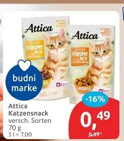 Budni Attica knusper mix geflügel Angebot