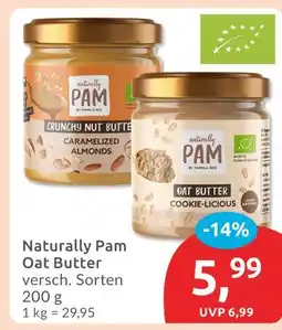 Budni Naturally pam crunchy nut butter caramelized almonds Angebot