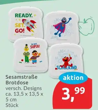 Budni Sesamstraße brotdose ready, set, go! Angebot