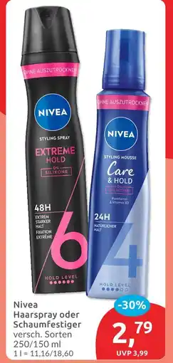 Budni Nivea haarspray extreme hold Angebot