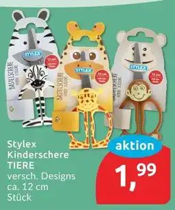 Budni Stylex kinderschere zebra Angebot