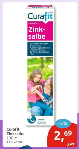 Budni Curafit zinksalbe Angebot