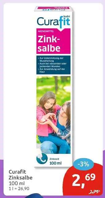 Budni Curafit zinksalbe Angebot