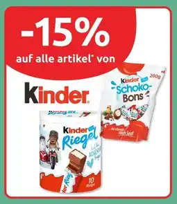 Budni Kinder kinder riegel Angebot