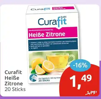 Budni Curafit heiße zitrone Angebot