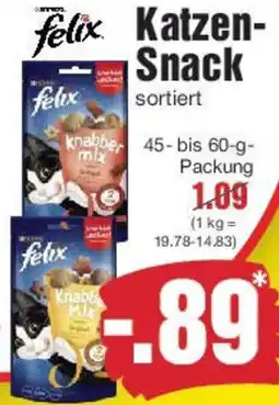 Edeka Felix Katzen Snack Angebot