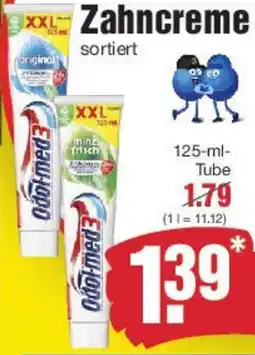 Edeka Odol-med3 Zahncreme Angebot