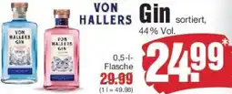 Edeka VON HALLERS Gin Angebot
