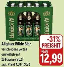 Feneberg Allgäuer Büble Bier Angebot