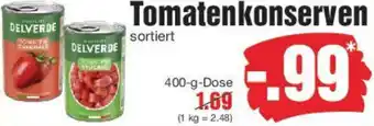 Edeka DELVERDE Tomatenkonserven Angebot