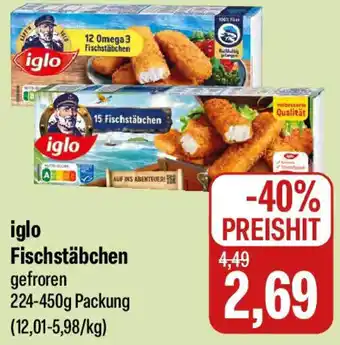 Feneberg iglo Fischstäbchen Angebot