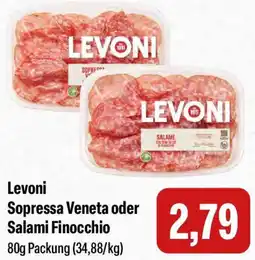 Feneberg Levoni Sopressa Veneta oder Salami Finocchio Angebot