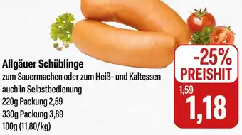 Feneberg Allgäuer Schüblinge Angebot