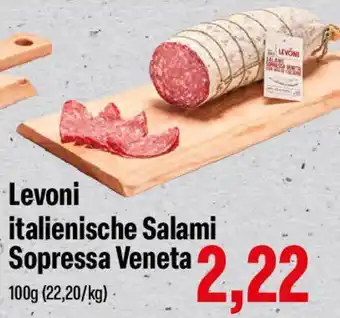 Feneberg Levoni italienische Salami Sopressa Veneta Angebot