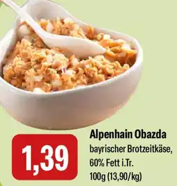 Feneberg Alpenhain Obazda Angebot