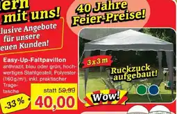 Jawoll Easy-Up-Faltpavillon Angebot