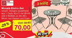 Jawoll Mosaik-Bistro-Set Angebot