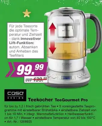 EP Casa Design Teekocher TeeGourmet Pro Angebot