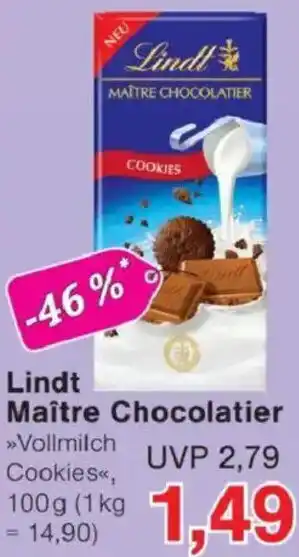 Jawoll Lindt Maître Chocolatier Angebot