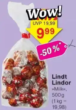 Jawoll Lindt Lindor Angebot