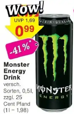 Jawoll Monster Energy Drink Angebot