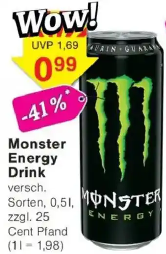 Jawoll Monster Energy Drink Angebot
