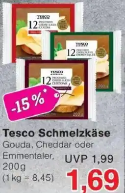 Jawoll Tesco Schmelzkäse Angebot