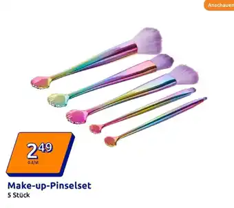 Action Make-up-pinselset Angebot