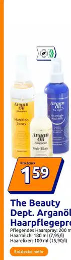 Action The beauty dept. pflegendes haarspray Angebot