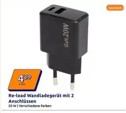 Action Re-load wandladegerät Angebot