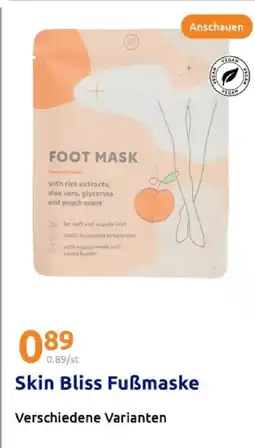 Action Skin bliss fußmaske Angebot