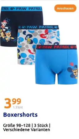 Action Boxershorts Angebot