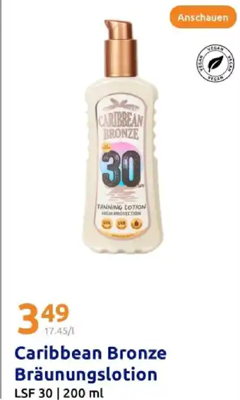 Action Caribbean bronze bräunungslotion Angebot