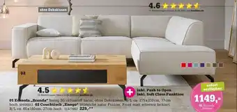 Höffner Ecksofa „brenda“ Angebot