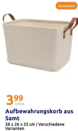 Action Aufbewahrungskorb Angebot